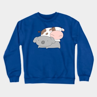 Koala and Little Cow Crewneck Sweatshirt